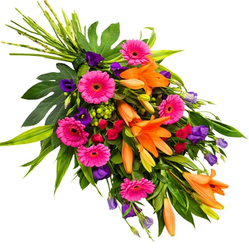 Colourful Funeral Sheaf
